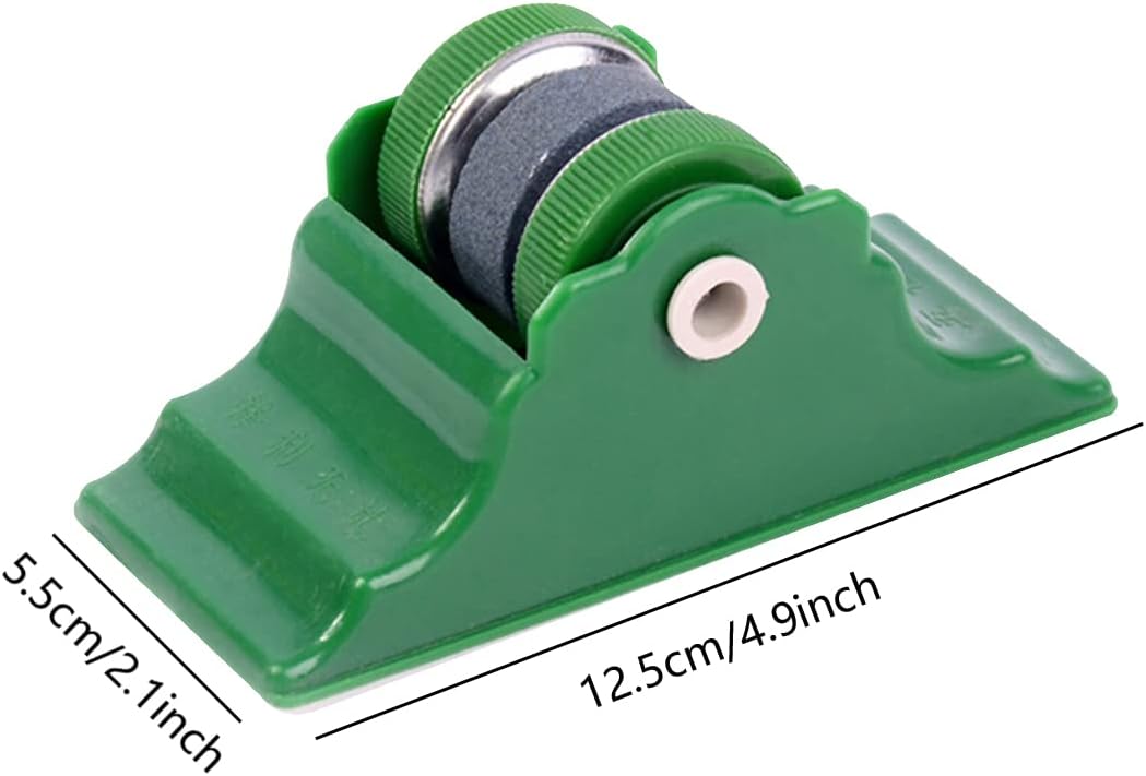 2 Pack Rolling Knife Sharpener Kit Roller Style Knife Sharpener Knife Sharpening Tool for Kitchen Knives Chef Knife Meat Cleaver Razor Sharp Blades Butcher Knife Kitchen Scissors Poultry Shears