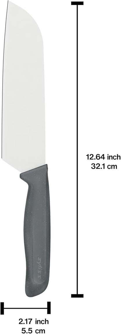 Zyliss Bread Knife - Serrated Bread Knife with Ergonomic Handle - Stainless Steel Kitchen Blade - Sharp Serrated Blade for Precision Slicing - Kitchen Tool for Everyday Use