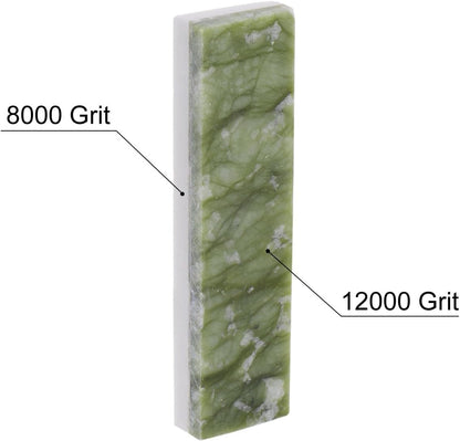 uxcell Sharpening Stones 8000/12000 Grit 2 Side Combination Whetstone Knife Sharpener Stone 100x25x12.5mm
