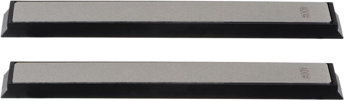 HARFINGTON 2pcs Diamond Sharpening Stone Set 800 Grit for Scissors Kitchen Tools