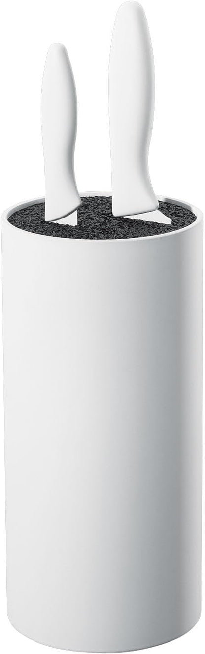 Zassenhaus: Knife Block in White - 22.5cm high