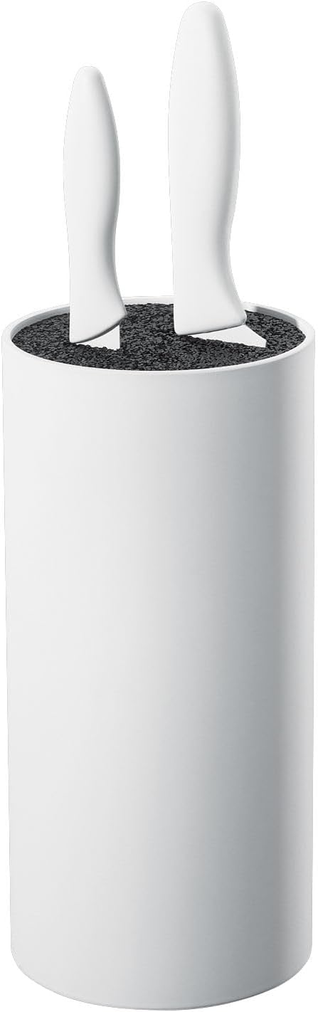 Zassenhaus: Knife Block in White - 22.5cm high