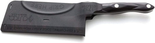 CUTCO #1737 Cleaver w/Thermo-Resin Sheath - Classic Black Handle