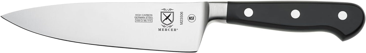 Mercer Culinary Olive Wood 4-Piece Steak Knife Set