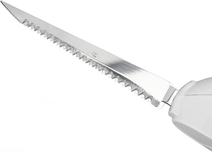 Airshi Electric Carving Knife Battery Operated Knife Easy to Slice Washable Lightweight for Picnic