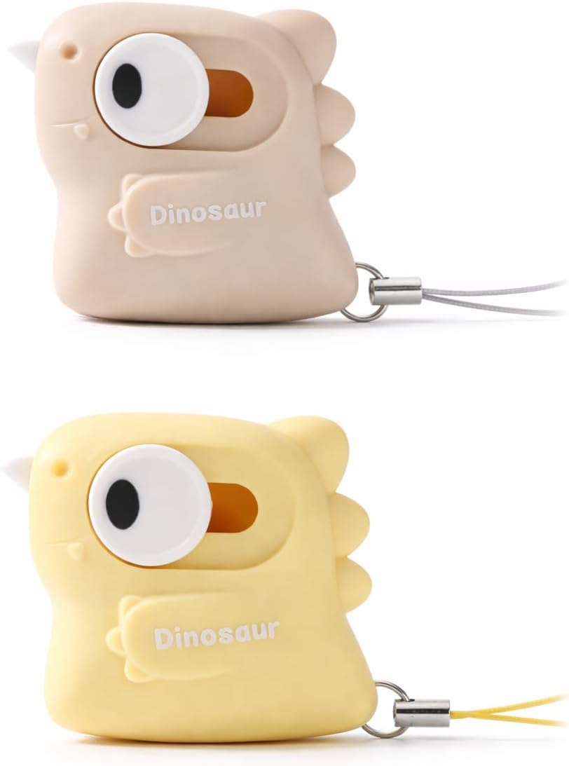2 Pack Ceramic Box Cutter, Retractable, Mini, Cute, Box Opener, Built-In Magnetic, Small Box Cutter, Safe for Kids, Package Opener with Lanyard for Home, Office