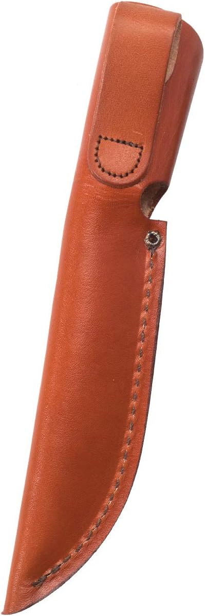 Case WR XX Pocket Knife Fixed Blade Polished Leather Item #379 - (M 3 Finn SS) - Length Closed: 6 1/2 Overall Inches