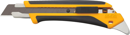 OLFA 18mm Heavy-Duty Utility Knife (LA-X) - Multi-Purpose No-Slip Grip Utility Knife w/Reinforced Fiberglass Handle & Snap-Off Blade, Replacement Blades: Any OLFA 18mm Blade