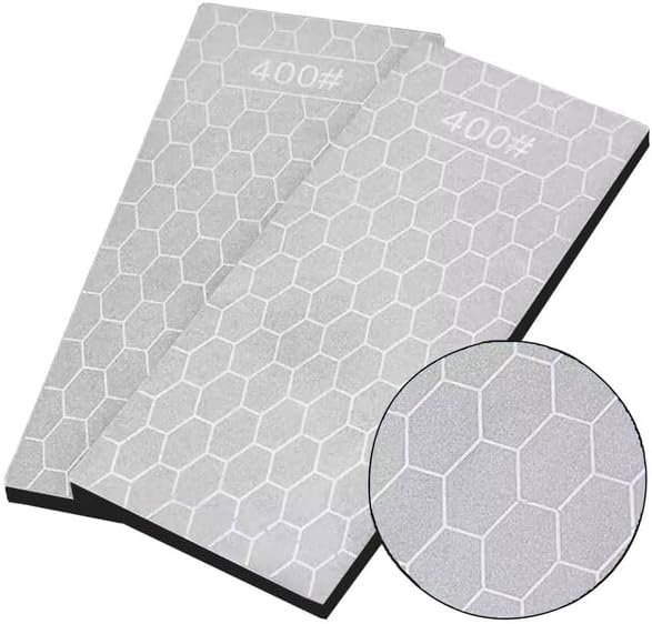 Diamond Sharpening Stone Set, Diamond sharpening plates for Scissors Knives Outdoor Tools From Coarse To Extra Fine (SET-D)