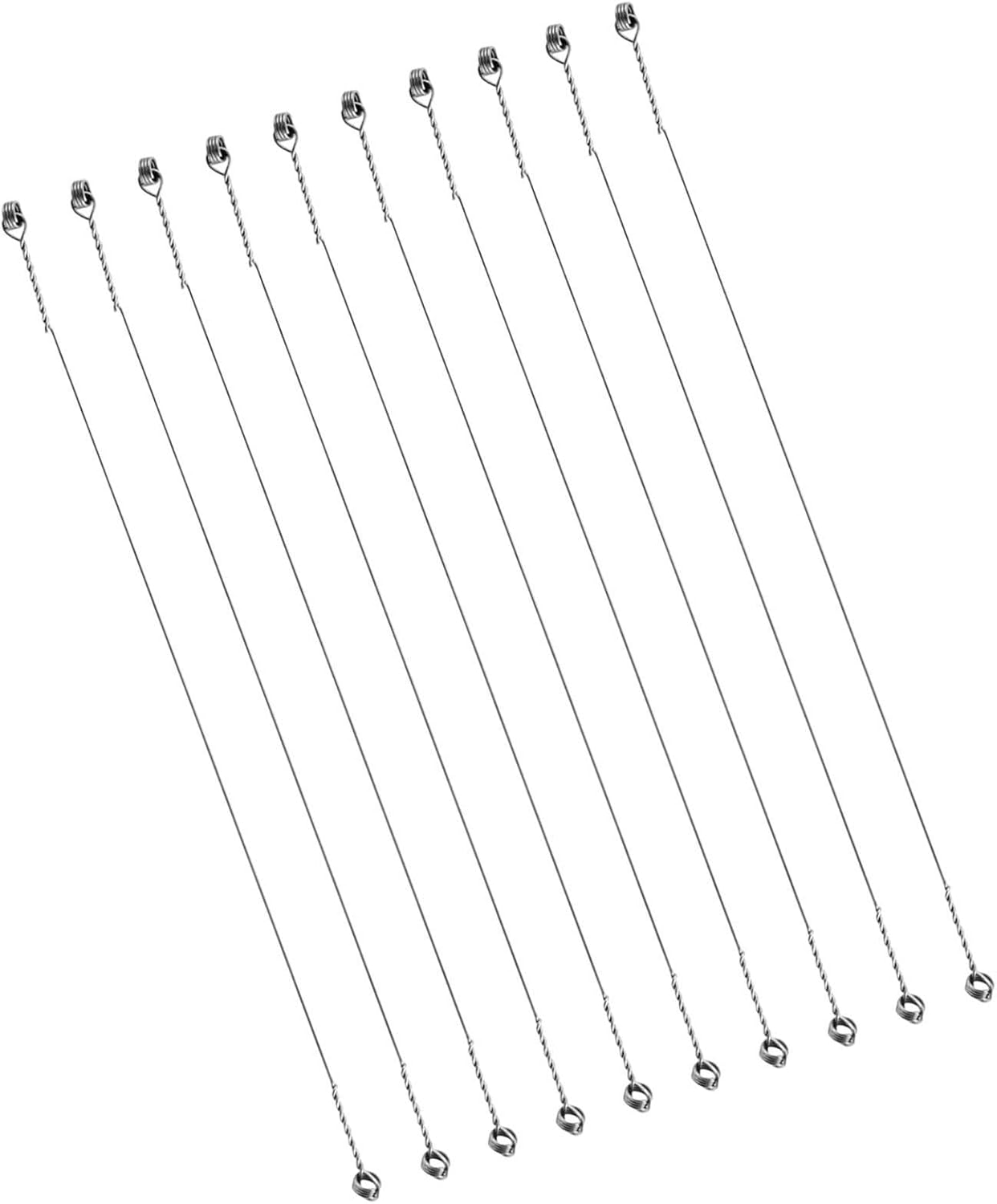 10Pcs Cheese Slicing Wire Stainless Steel Easy to Clean Practical Replacement Cheese Cutter Wire for Slicing Block Cheese, 6 inch