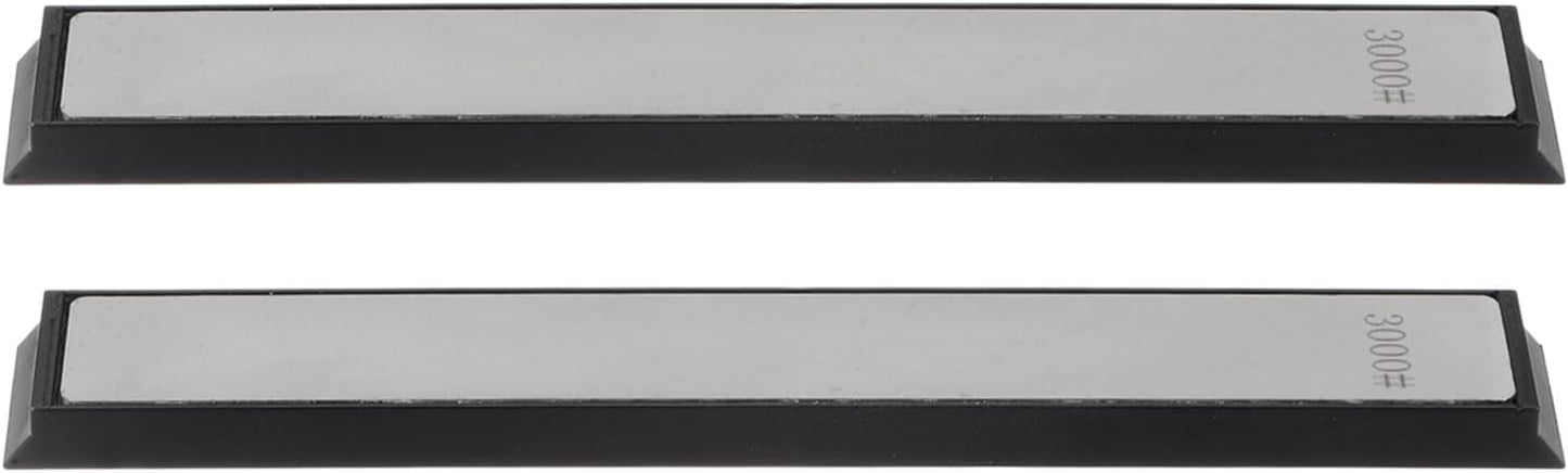 HARFINGTON 2pcs Diamond Sharpening Stone Set 800 Grit for Scissors Kitchen Tools