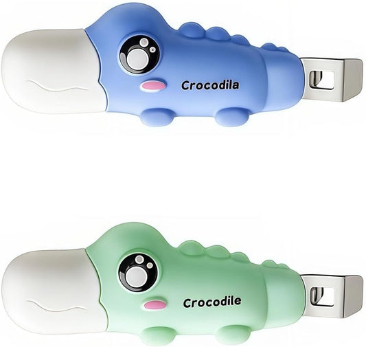 2 Pack Ceramic Box Cutter, Retractable, Mini, Cute, Box Opener, Built-In Magnetic, Small Box Cutter, Safe for Kids, Package Opener with Lanyard for Home, Office