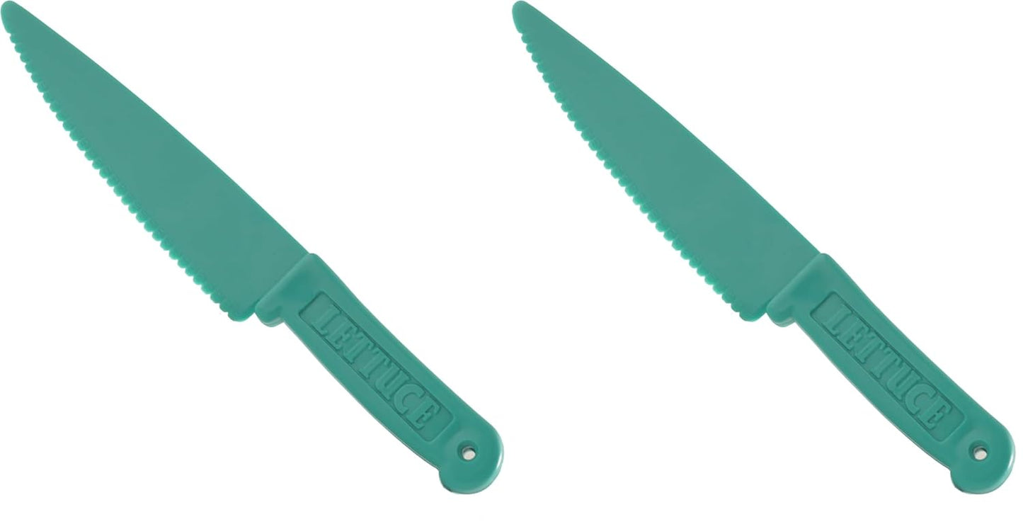 Norpro 586 , Blue Lettuce Knife, 11.25in/28.5cm