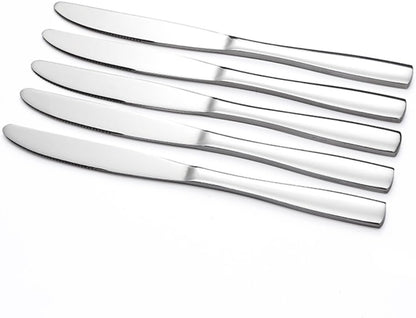 Eslite Stainless Steel Dinner Knives Set,12-Piece