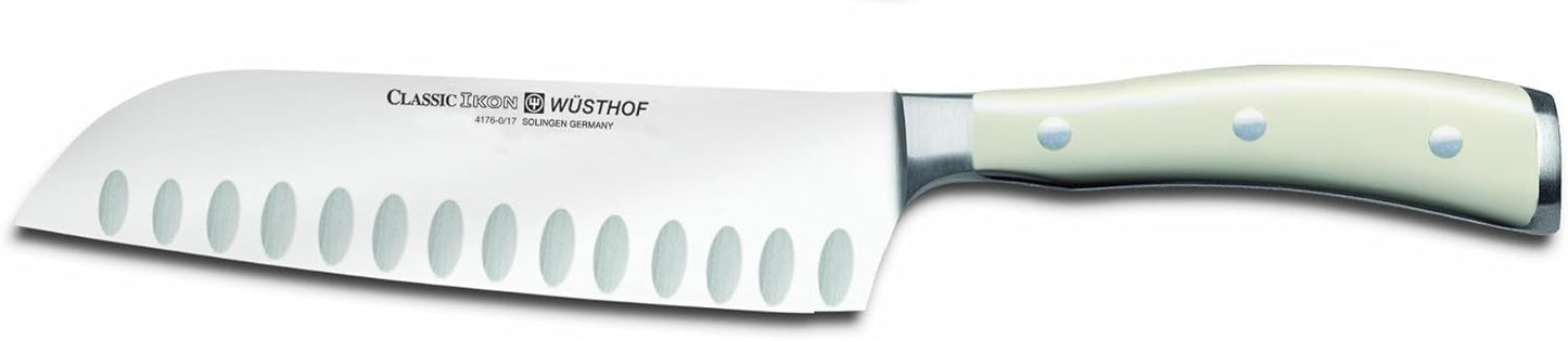 WÜSTHOF Classic IKON 5" Hollow Edge Santoku Knife