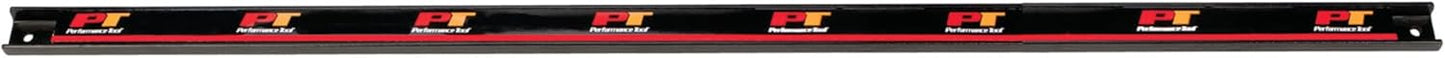 Performance Tool W1289 24” Magnetic Tool Strip Holder Organizer Rack | Knife Bar with Multipurpose | Ideal For Knife Holder, Knife Rack, Knife Strip, Kitchen Utensil Holder, Tool Holder & Art Supplies