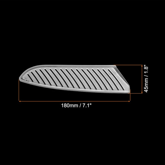 PATIKIL PP Safety Knife Sheath for 8 x 1.1 Inch (LxW) Bread Knife, 2 Pack Blade Protector Blade Protector Universal Knife Sheath for Kitchen, White