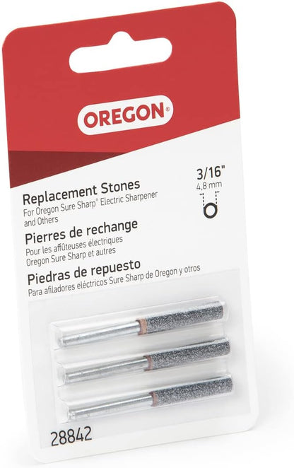 Oregon 28842 3/16-Inch Electric Sure Sharp Replacement Sharpening Stones