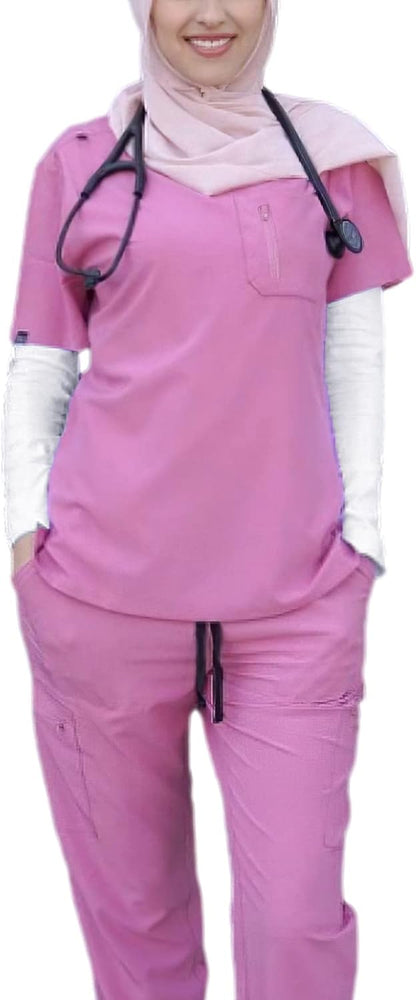 amokk Long Arm Sleeves for Women Cooling UV Sun Protection Sleeves to Cover Arms Gardening Sleeves