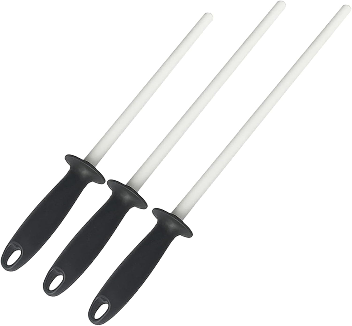 Ceramic Cutter Sharpener Honing Rod Professional Sharpening Tool Stick Ceramic Rod for Kitchen Professional Sharpening Tool