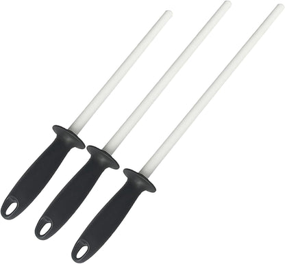 Ceramic Cutter Sharpener Honing Rod Professional Sharpening Tool Stick Ceramic Rod for Kitchen Professional Sharpening Tool