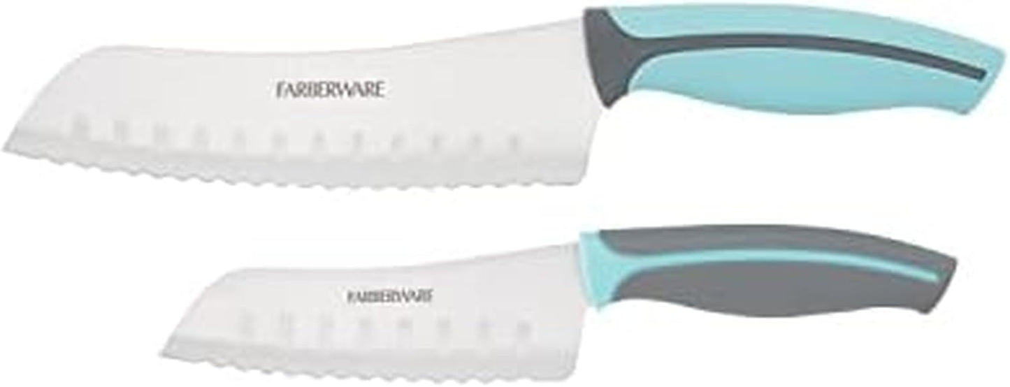 Farberware Precise Slice Utility Knife Set, 3 Piece, Multicolor
