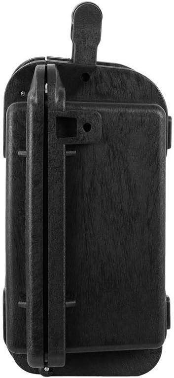 Monoprice Weatherproof/Shockproof Hard Case - Black Ip67 Level Dust and Water Protection Up to 1 Meter Depth with Customizable Foam, 10" x 9" x 7", 6.6 Liter