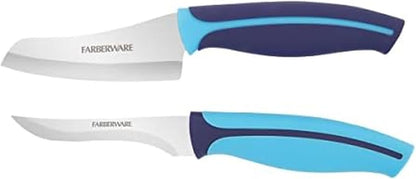 Farberware Precise Slice Utility Knife Set, 3 Piece, Multicolor