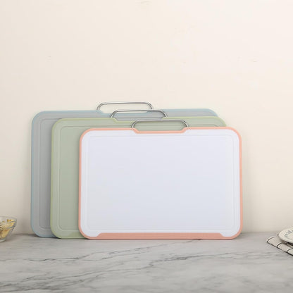 3-Piece Colorful Cutting Board Set with Stand | Color-Coded | Non-Slip | Dishwasher Safe | Durable Large Food Chopping Boards
