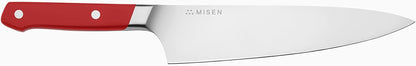 Misen 8" Chef Knife – High Carbon Japanese AUS-10 Stainless Steel – Hybrid German & Japanese Blade – Precision Kitchen Knife for Professionals & Home Cooks – Ultimate Cutting Performance - Green