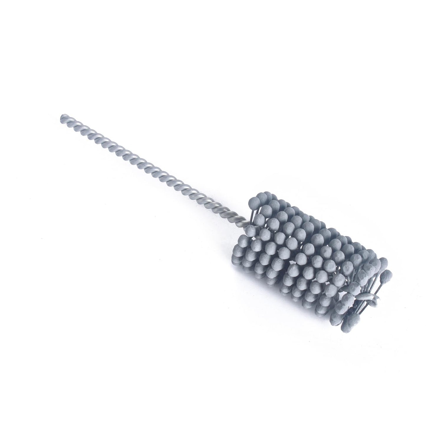 Garhgi 1-3/8" (35mm) Cylinder Honing Brush, 240 Grit Silicon Carbide Nylon Hone Tool, for Engine Cylinder Bore Deburring Finishing Deglazing Cleaning on Metals Steel Cast Iron