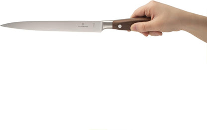 Victorinox Grand Maitre Paring Knife - Premium Cooking Knife for Kitchen Accessories - Perfect for Cutting Fruit, Vegetables & Meat - Wooden Handle, 4"