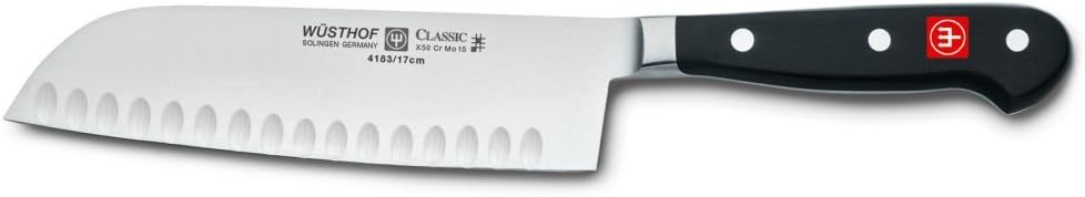 Wusthof Classic Hollow-Edge Santoku 4182 , 5"