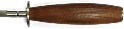 Kangdelun 8" Sharpening Steel - Professional Honing Rod for Kitchen Knives, High-Carbon Steel Rod, Heat-Treated Natural Ash Wood Handle, Premium Gift Box