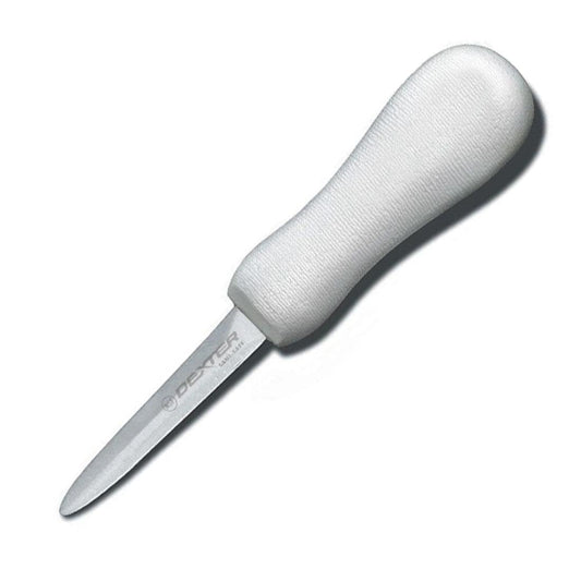 Dexter-Russell 3" Boston-Style Oyster Knife | S134PCP, High Carbon, High Alloy Stain-Free DEXSTEEL Blade | Sani-Safe Polypropylene Handle | NSF Certified | Made in USA
