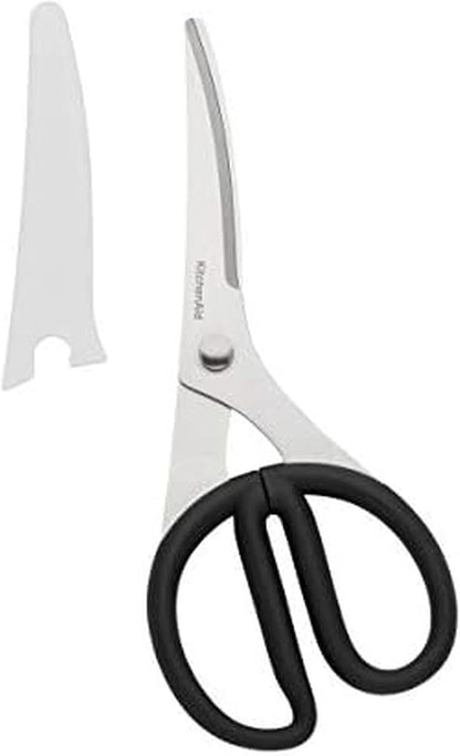 KitchenAid KQ351OHOBA Universal Stainless Steel Shears, Utility, Black