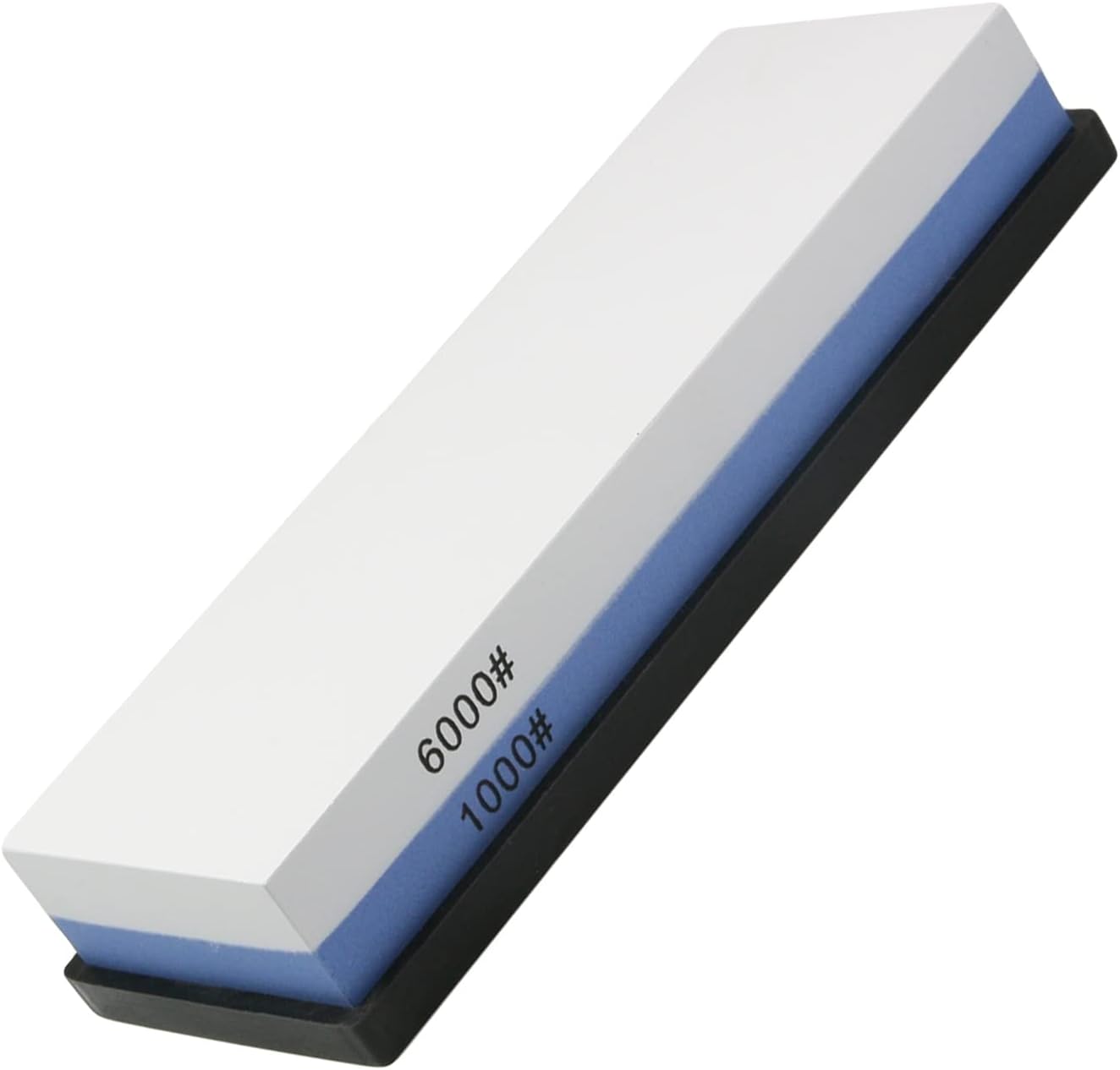 Utoolmart Double-Sided Whetstone Knives Sharpener Sharpening Stone 600/1500 Grit Water Stone for Scissors Razors Carving Tool 1Pcs