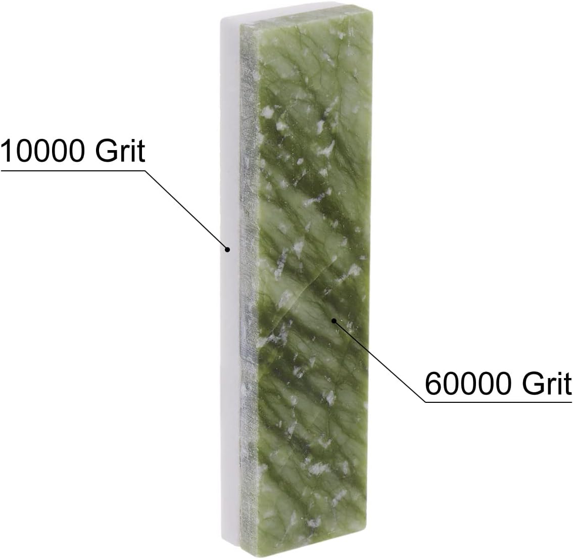 uxcell Sharpening Stones 10000/20000 Grit 2 Side Combination Whetstone Knife Sharpener Stone 100x25x12.5mm