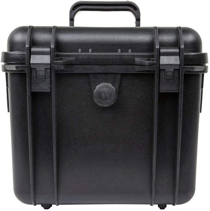 Monoprice Weatherproof/Shockproof Hard Case - Black Ip67 Level Dust and Water Protection Up to 1 Meter Depth with Customizable Foam, 10" x 9" x 7", 6.6 Liter