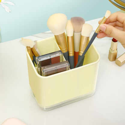 Cutlery Drainer, Utensil Holder Sink Caddy Dish Drying Rack, Kitchen Organizer Accessories for Flatware Silverware Chopsticks Knives Forks Spoons Spatula(Light Green)
