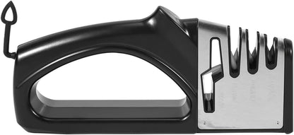 pull through knife sharpener Knife Grinder, Four Blade Grinder, Four In One Blade And Scissors Grinder, With Diamond Ceramic Tungsten Kitchen Tools