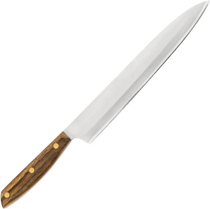 Arcos Deba Knife 7 Inch Stainless Steel. Japanese Kitchen Knife for Fish, Meat and Vegetables. Ovengkol Wood Handle 100% natural FSC and 170mm Blade. Series Nordika. Color Brown.