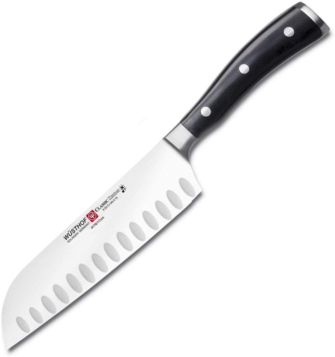 WÜSTHOF Classic IKON 5" Hollow Edge Santoku Knife