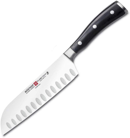 WÜSTHOF Classic IKON 5" Hollow Edge Santoku Knife
