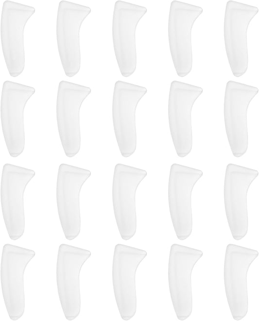 uxcell 100Pcs Blade Knife Tip Protector Cover, 26 x 11 x 3.5mm Plastic Knife Guard Sleeves Knife Blade Tip Sleeves Cover for Kitchen, Clear