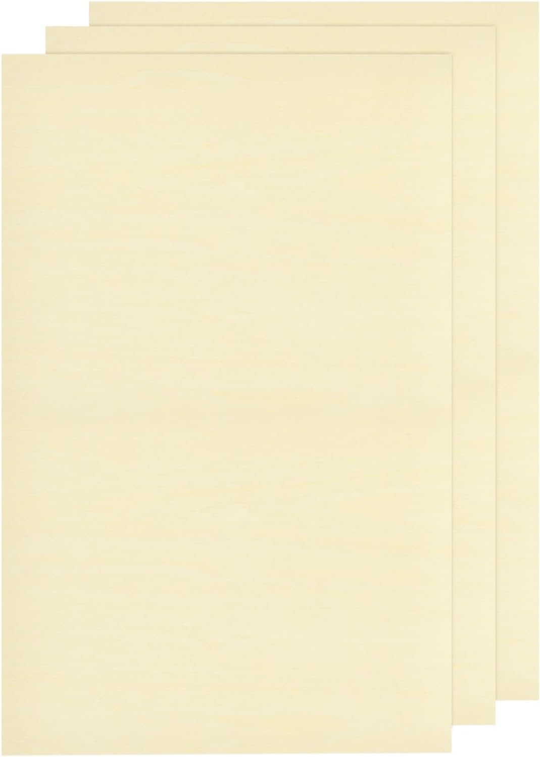 MECCANIXITY 3pcs Basswood Sheets 12 x 8 x 3/8 Inch Unfinished Wood Boards Plywood for DIY Crafts Laser Cutting with Smooth Surfaces