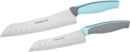 Farberware Precise Slice Utility Knife Set, 3 Piece, Multicolor
