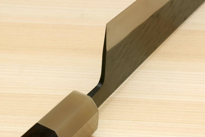 Yoshihiro Kurouchi Stainless Clad High Performance SLD Japanese Petty-Kiritsuke Knife (6" (150mm) & Saya Cover)