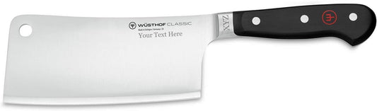 Wüsthof Classic Cleaver, 6-Inch, Black