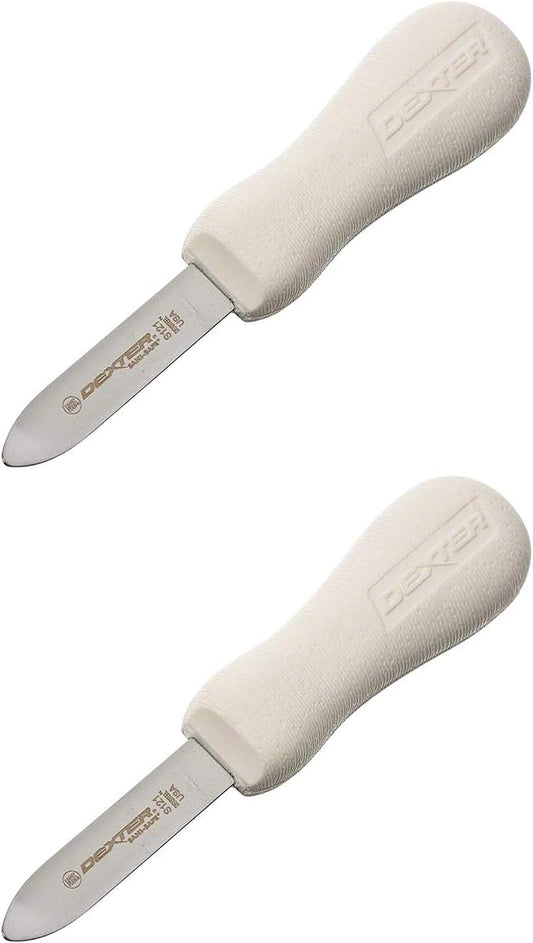 Dexter-Russell – 2.75" New Haven Style Oyster Knife - Sani-Safe Series (Two Pack)